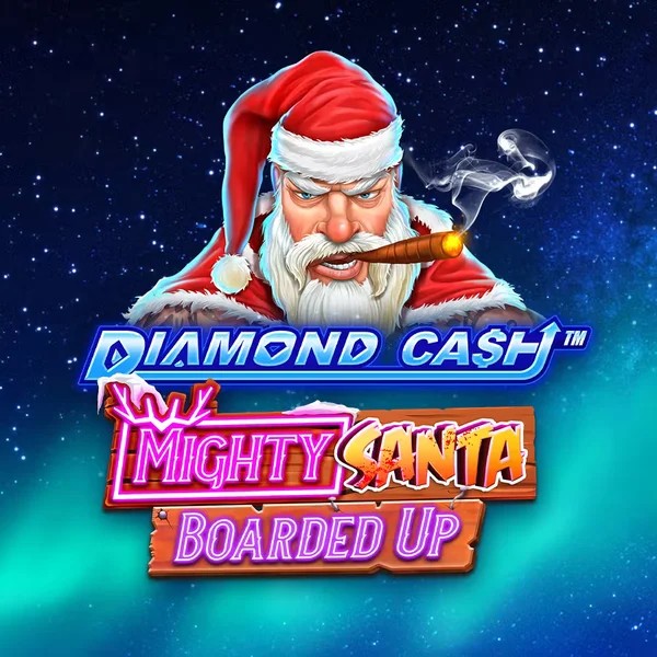Diamond Cash Mighty Santa Boarded Up game by Greentube – logo hosted on Casoola Casino