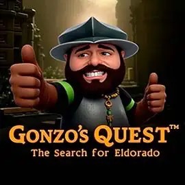 Gonzo's Quest logo by NetEnt Casoola Casino