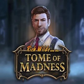 Slots logo of Tome of Madness from Play'n GO at Casoola Casino